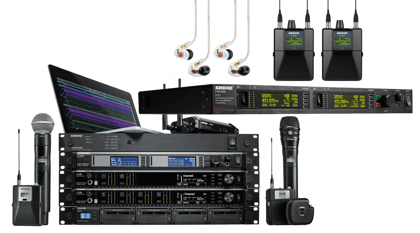 wireless microphone rental